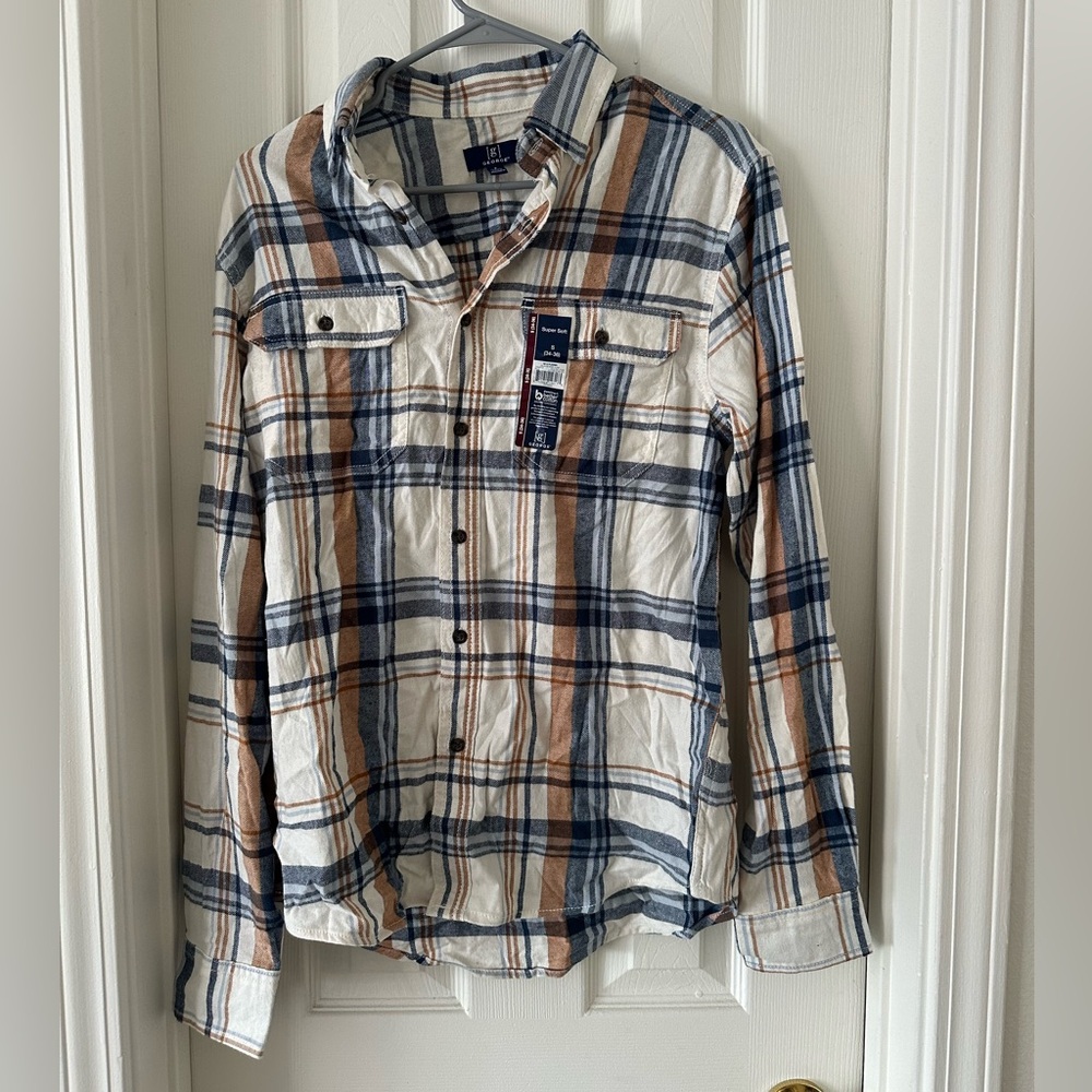 George Multicolor Plaid Shirt
